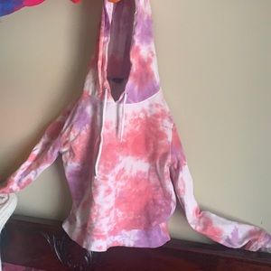 Sweat shirt crop top